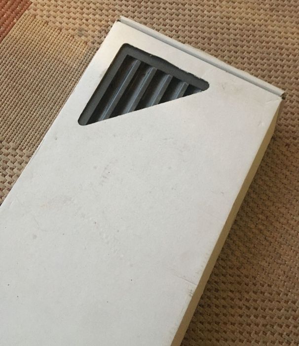 Kratka metalowa fresh wentylacyjna grafitowa 17/70