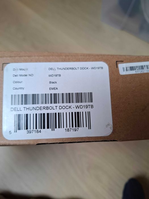 nowa stacja dokująca z zasilaczem Dell Thunderbolt Dock - WD19TB