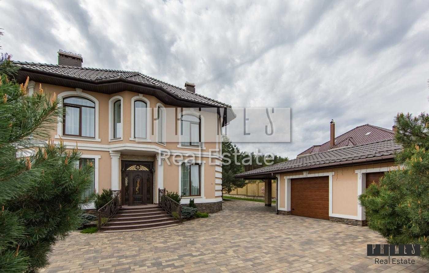 Продажа шикарного дома Бобрица /Киев 388м2 /30 соток сосновый лес