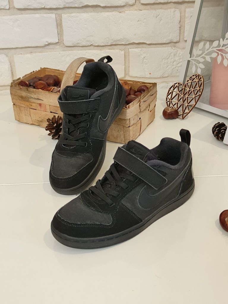 Skórzane buty dziecięce Nike Court Borough Low 2 r. 32