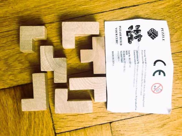 Drewniane puzzle przestrzenne 3D  NOWE