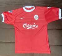 1998/99 Liverpool Home Premier League Football Shirt Owen #10