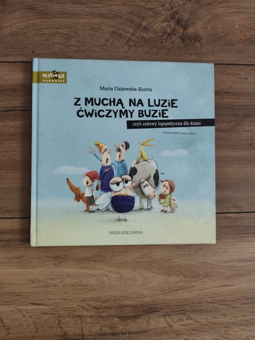 Książka - zabawy logopedyczne dla dzieci