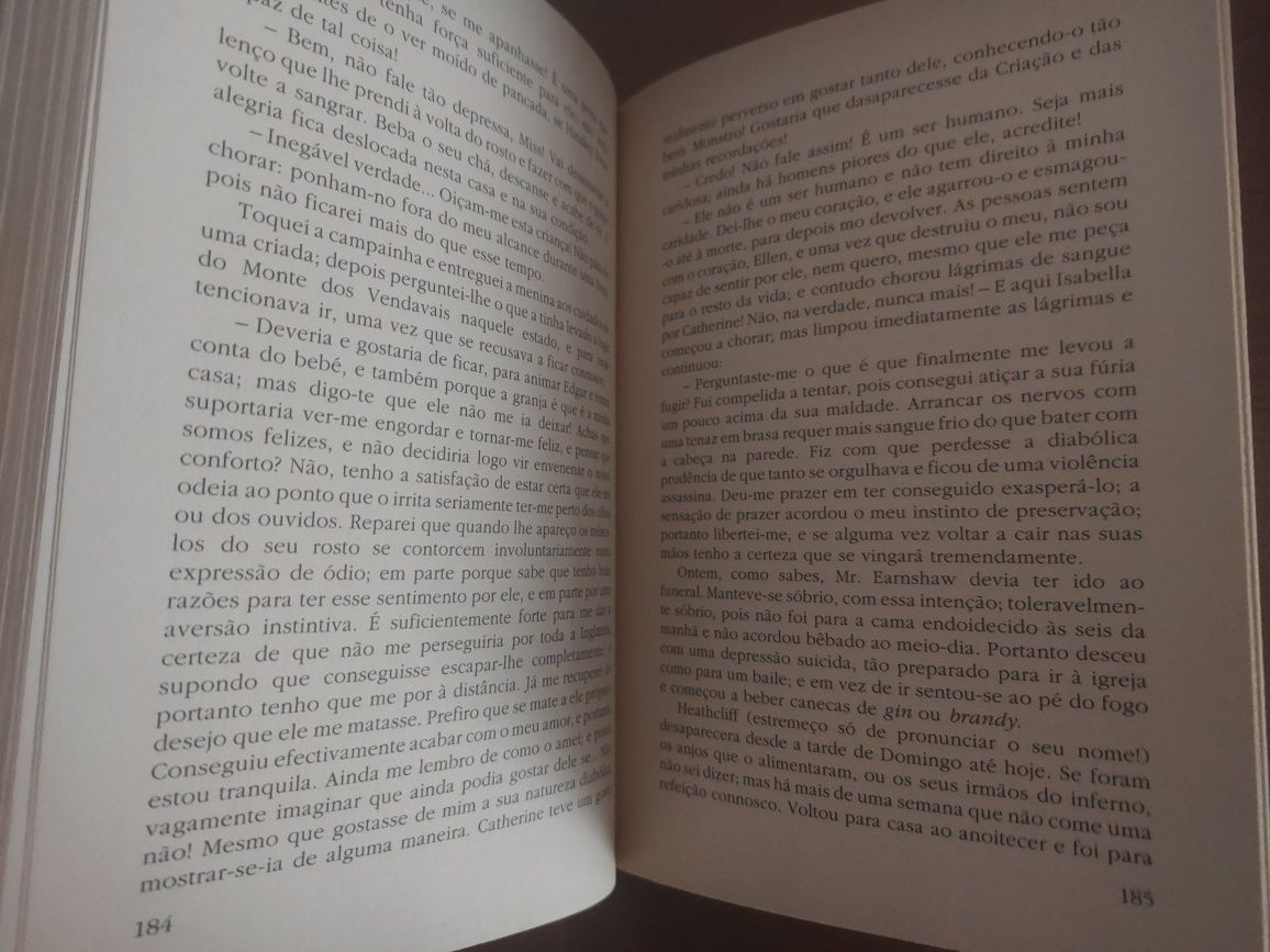 L " O Monte dos Vendavais " Emily Brontë (Optimo Estado)