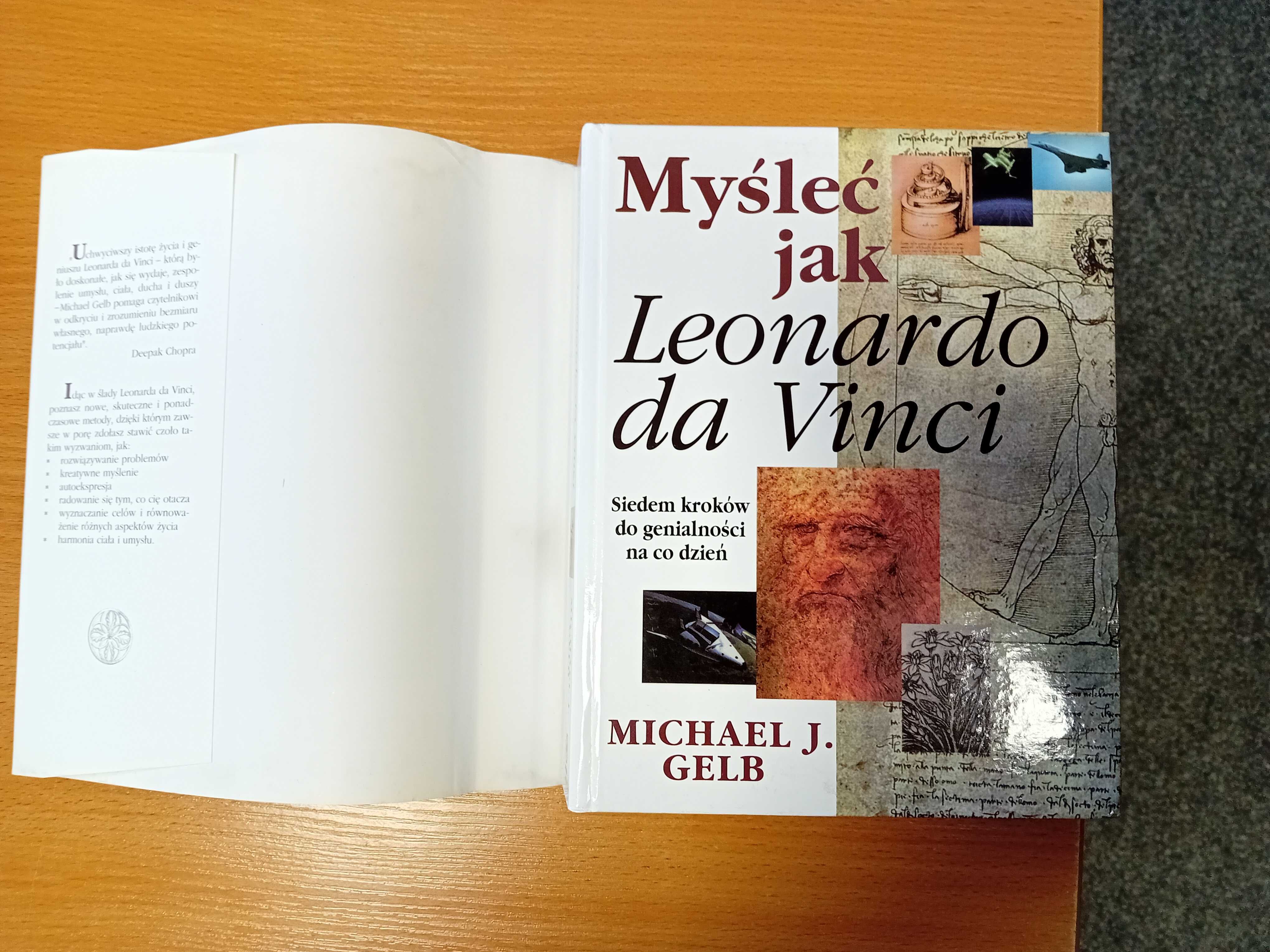 Myśleć jak Leonardo da Vinci / Michael J. Gelb