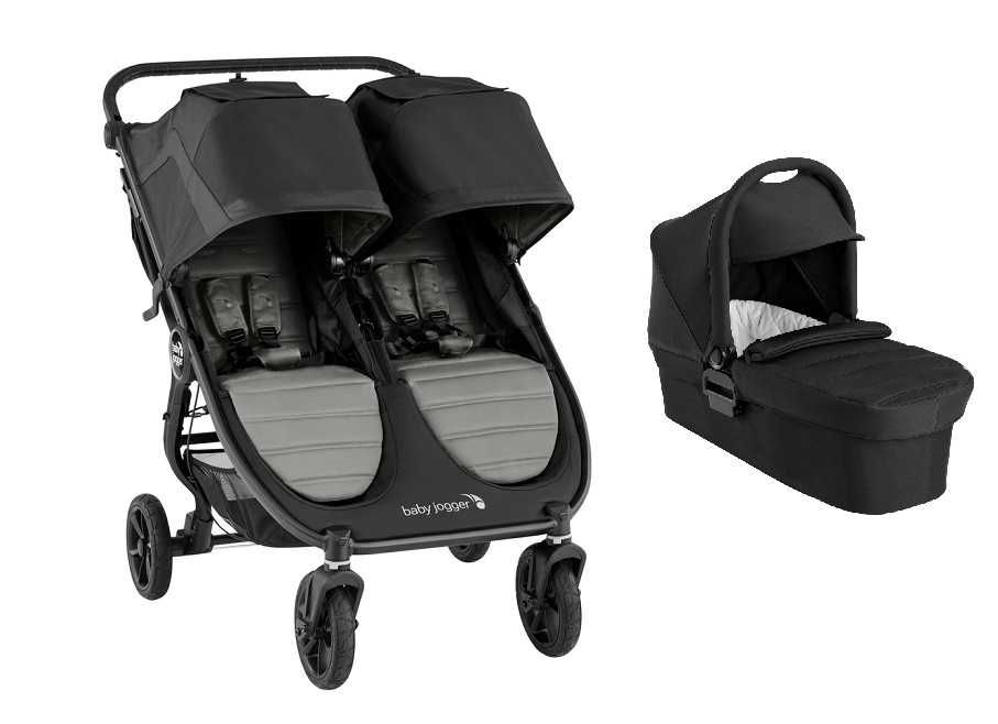 Baby Jogger GT 2 Double + gondola ,wózek bliźniaczy, rok po roku