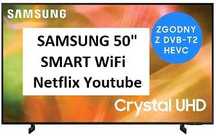 Nowy TV Samsung UE50AU8002K SMART WiFi 50" LED 4K Tizen DVB-T2