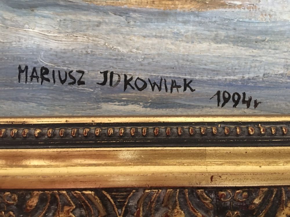 Obraz olejny Mariusz Idkowiak