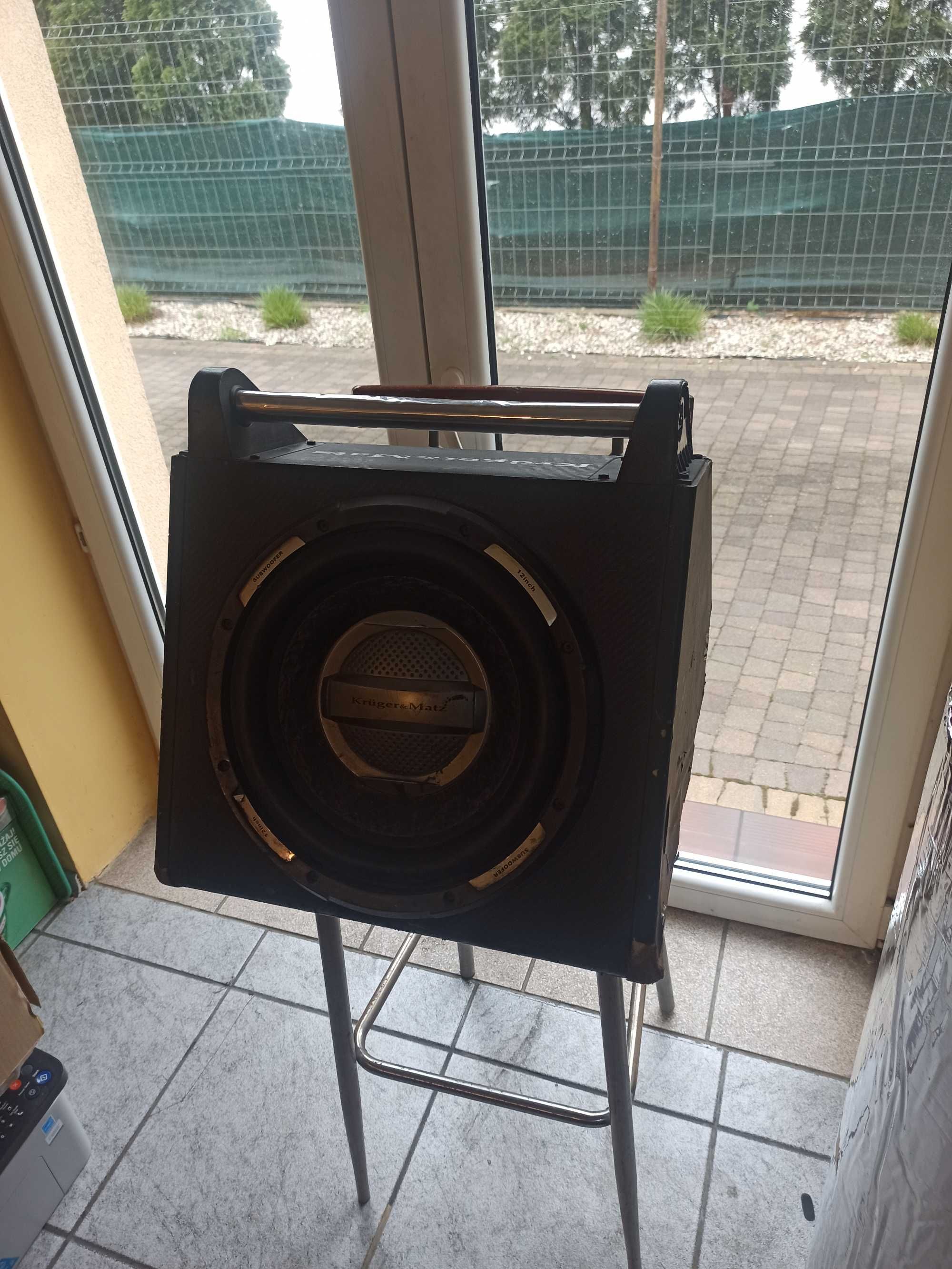 Aktywny subwoofer samochodowy Kruger Matz KMI300X