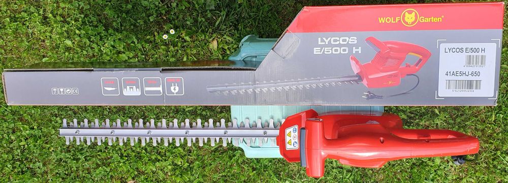 Nożyce elektryczne do żywopłotu WOLF Garten  LYCOS E500H 55CM 500W