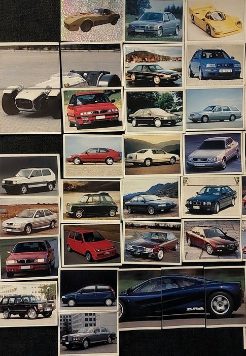 Cromos e fotografias carros/automóveis