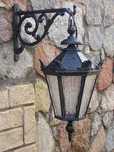 kinkiet żeliwny stylowy ogrodowy lampa