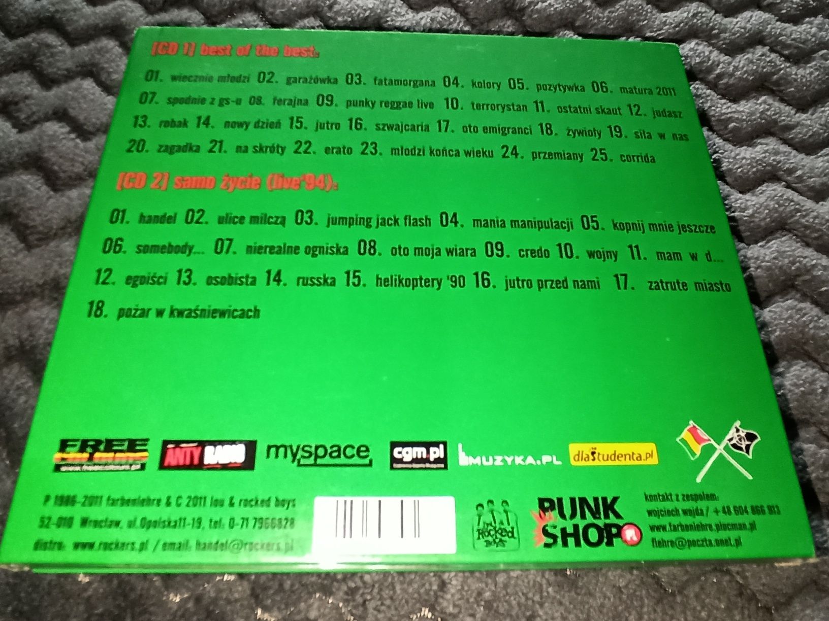 Farben Lehre 25 th Best Of The Best 2 CD Punk Rock