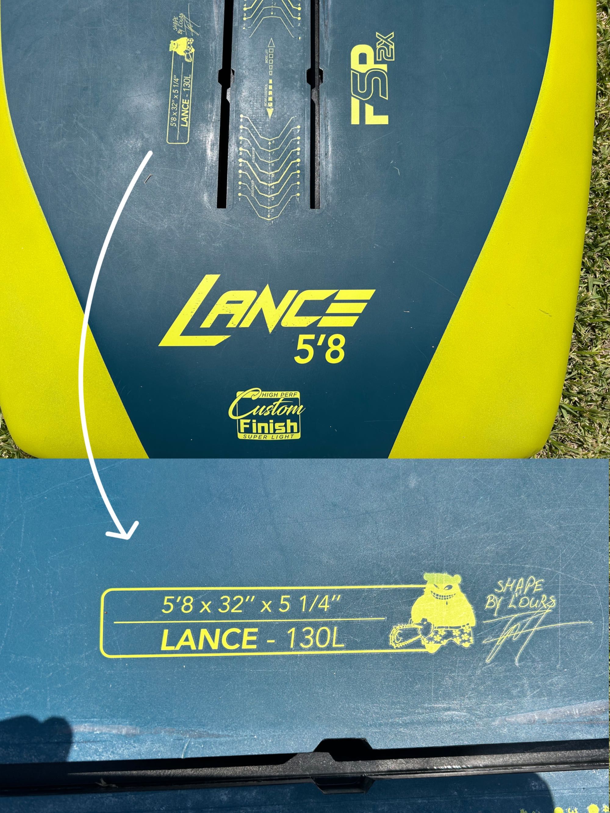 Prancha wingfoil Gong Lance 130L
