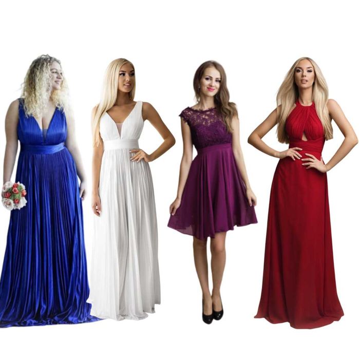 Vestidos de cerimonia festa, madrinhas, casamento, baile finalistas