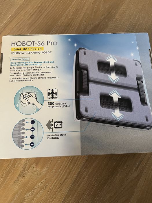 Robot myjacy okna Hobbot S6 Pro