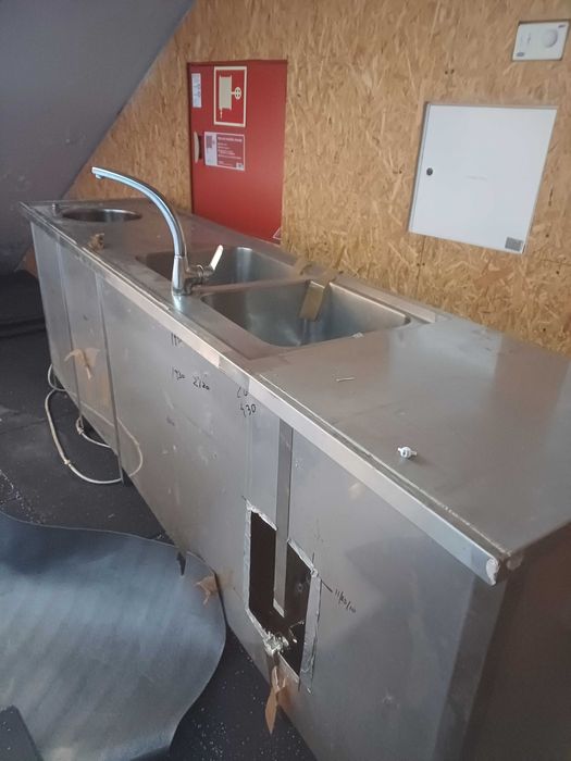 Módulo de cozinha em Inox