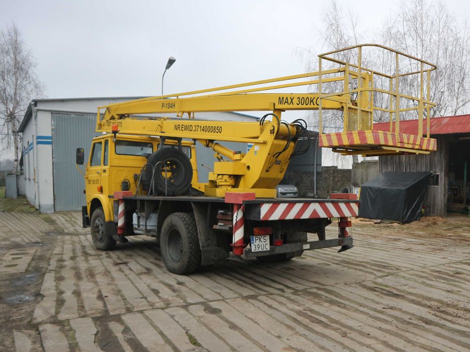Podnośnik koszowy zwyżka 18 m Star 200 P-184 H z silnikiem SW-400