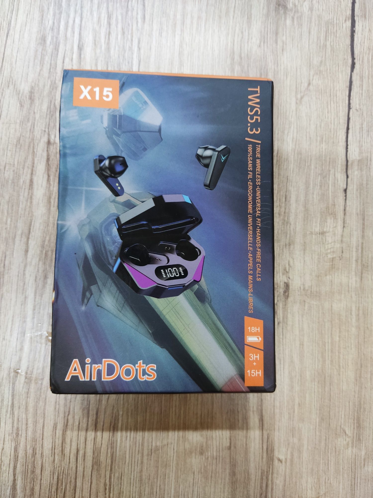 Airdots X15, TWS 5.3. Бездротові навушники