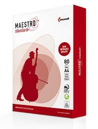 Maestro Standart, пачка.  500 л, Бумага А4, класс B+, 80 г/м2