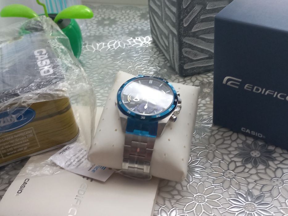 Zegarek casio edifice chronograf 556 nowy.