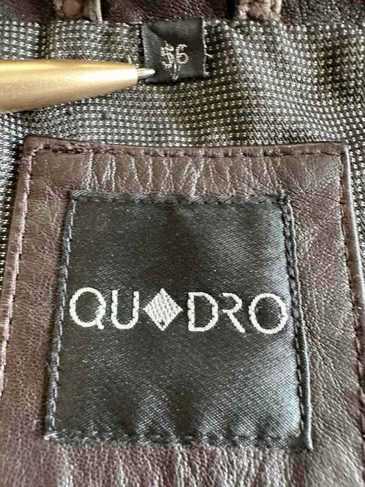 Quadro Valentino р.52 54 чоловіча шкіряна куртка м"яка шкіра Німеччина