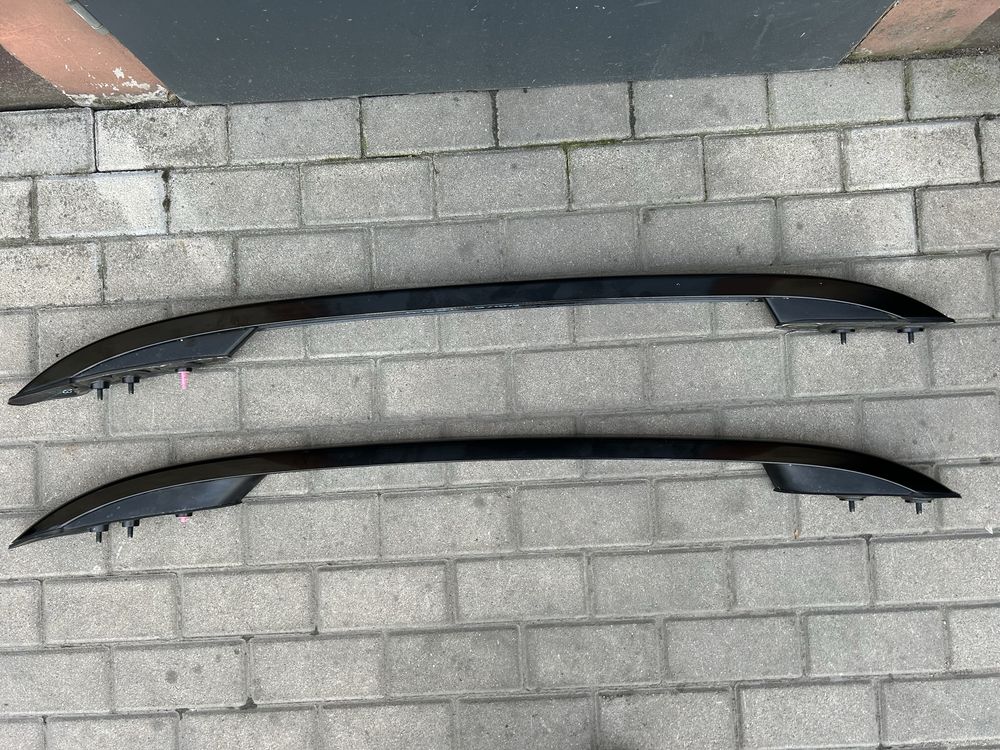 Relingi dachowe Nissan Navara IV 15-23r. czarne oryginał