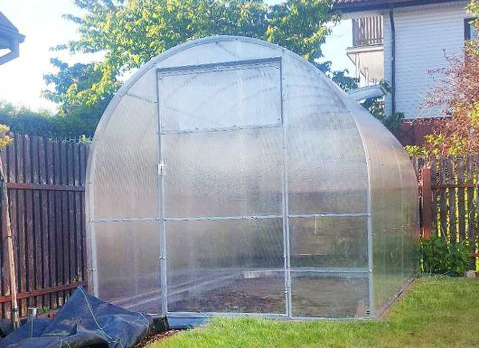 Szklarnia z Poliwęglanu 4mm - 2х2m +3 prezenty (dostępne 4m, 6m, 8m)