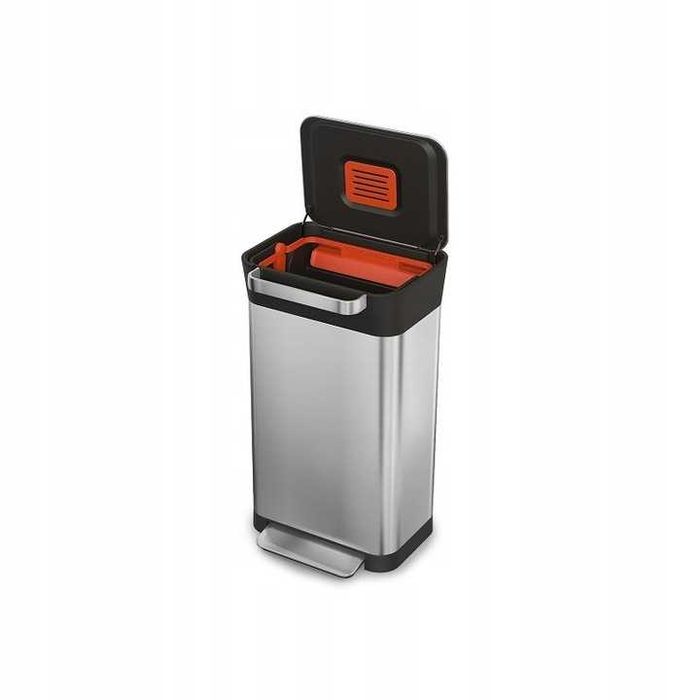 Kosz na śmieci z pedałem JOSEPH JOSEPH Titan system zgniatania 30L