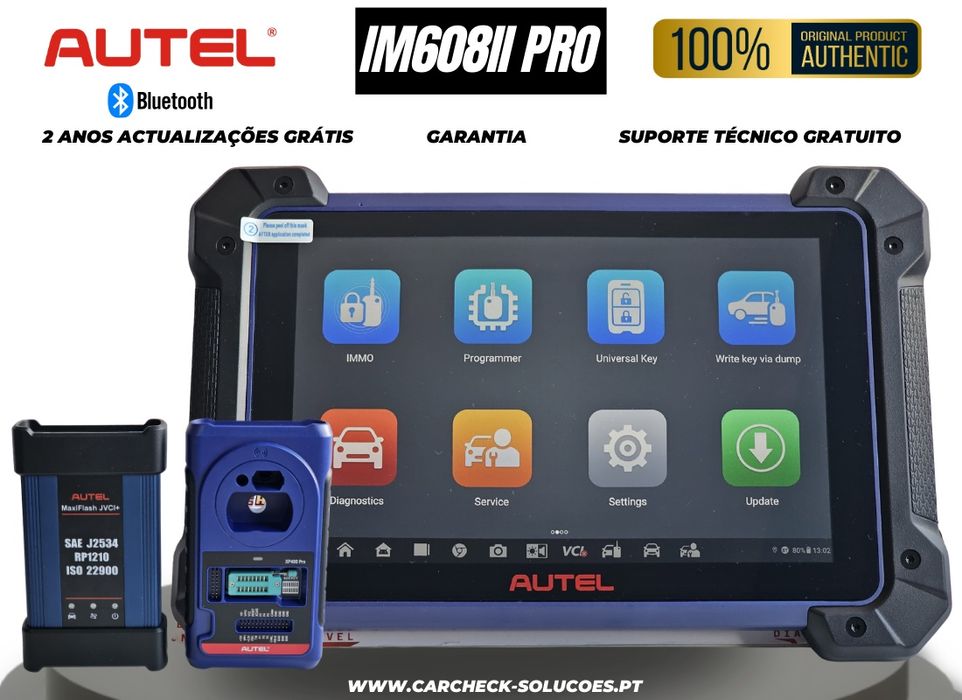 Autel IM608 PRO II  Versão NOVA 2025 Programação Chaves / Diagnóstico