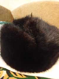 шапка  з натурального хутра , в гарному стані  стані   20 см діаметр