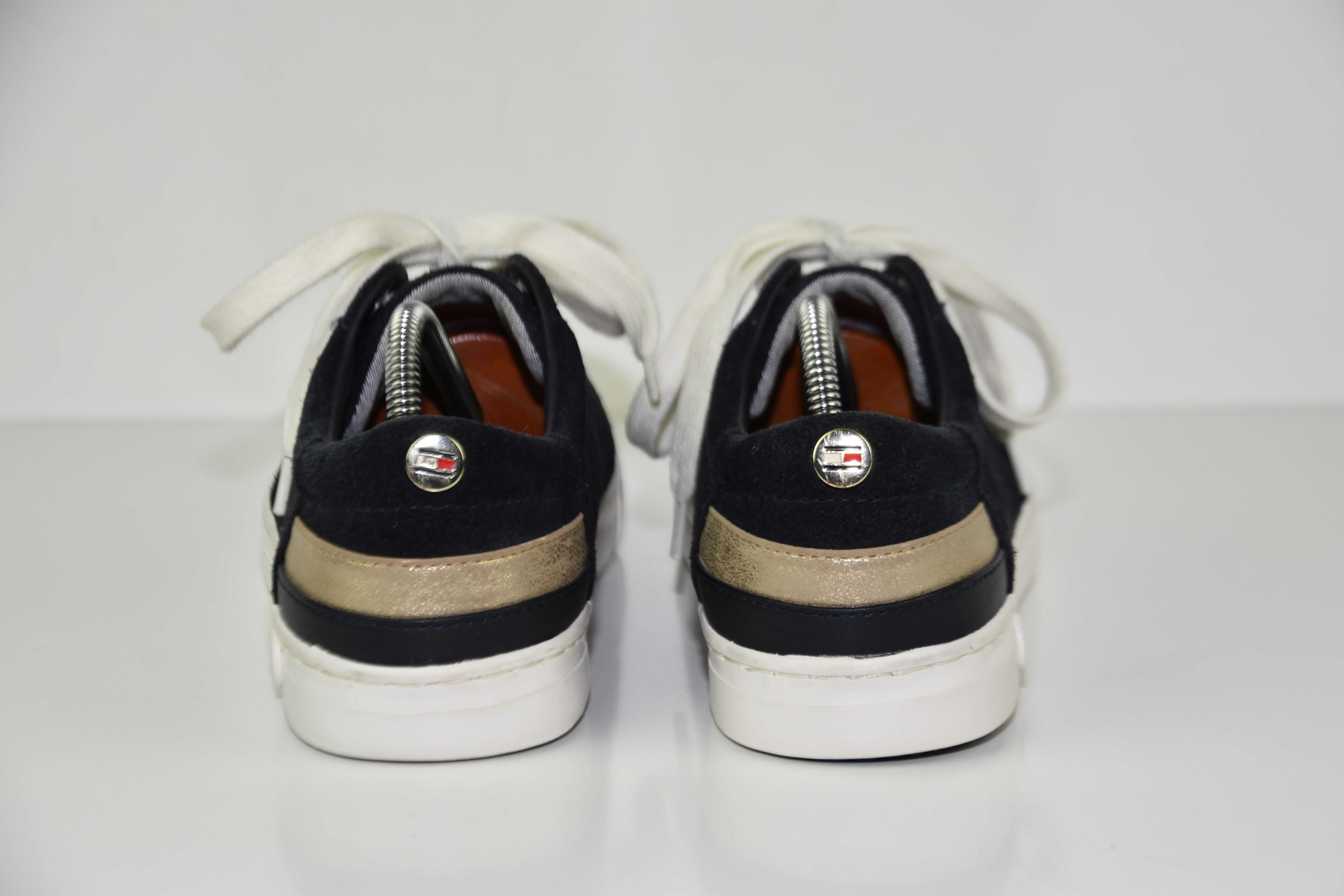 TOMMY HILFIGER skóra r 39-25,5 cm j nowe