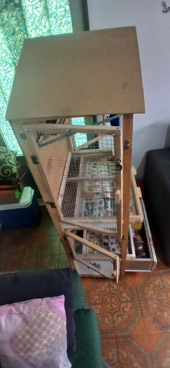 Gaiola viveiro para pássaros