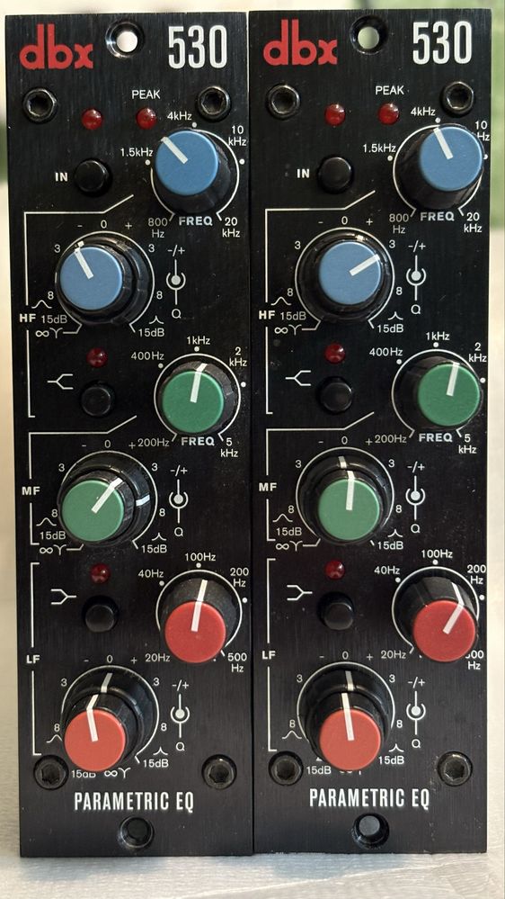 DBX530 korektor parametryczny api 500 2 szt