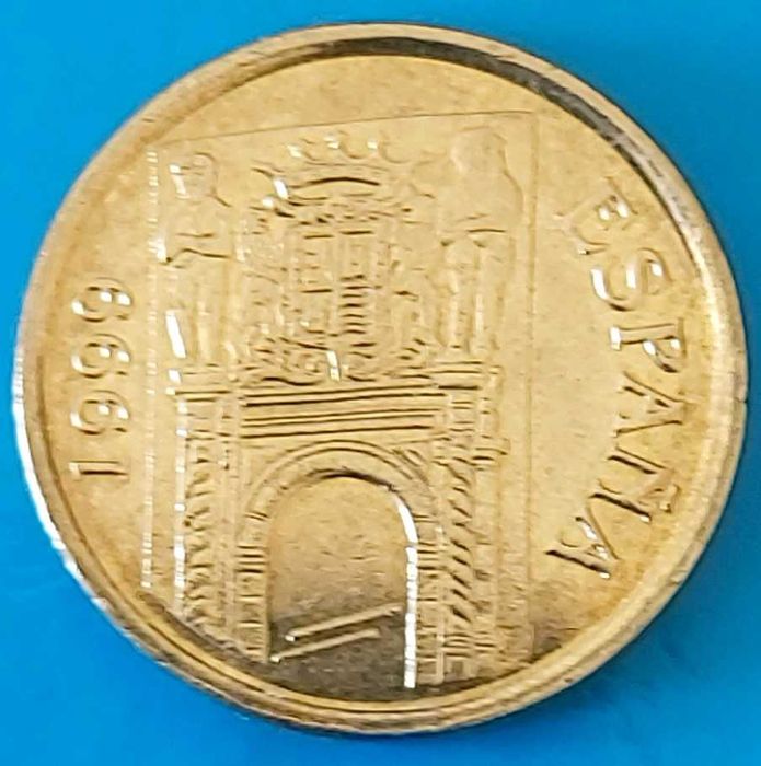 5 Pesetas de 1999, Espanha, Juan Carlos I Múrcia