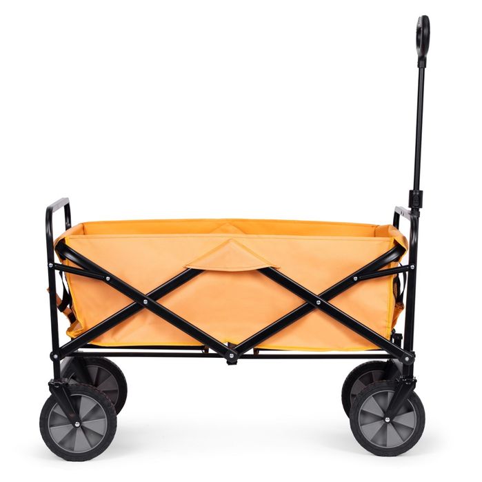 Wózek transportowy składany duży wózek ogrodowy plażowy 47x105 cm