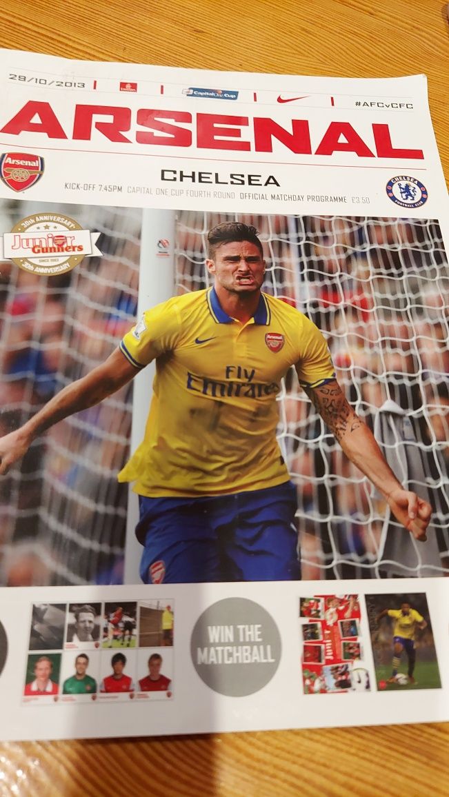 Arsenal- Chelsea  - 2013 - Plakat