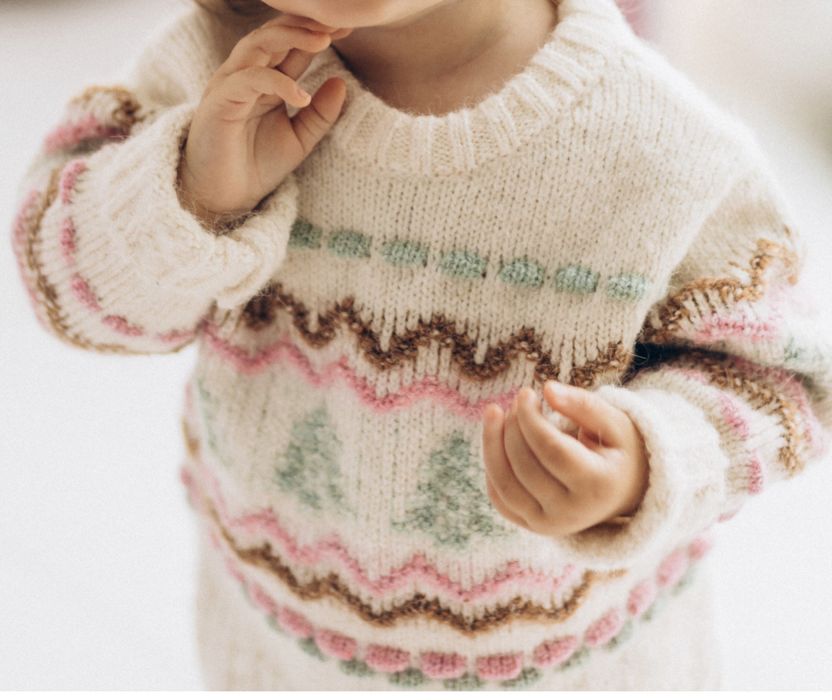 Новорічний светр в’язаний Zara