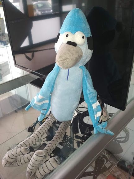 Peluche Regular Show Mordecai 48cm