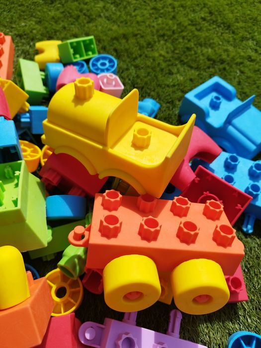Legos de borracha até os 3 anos