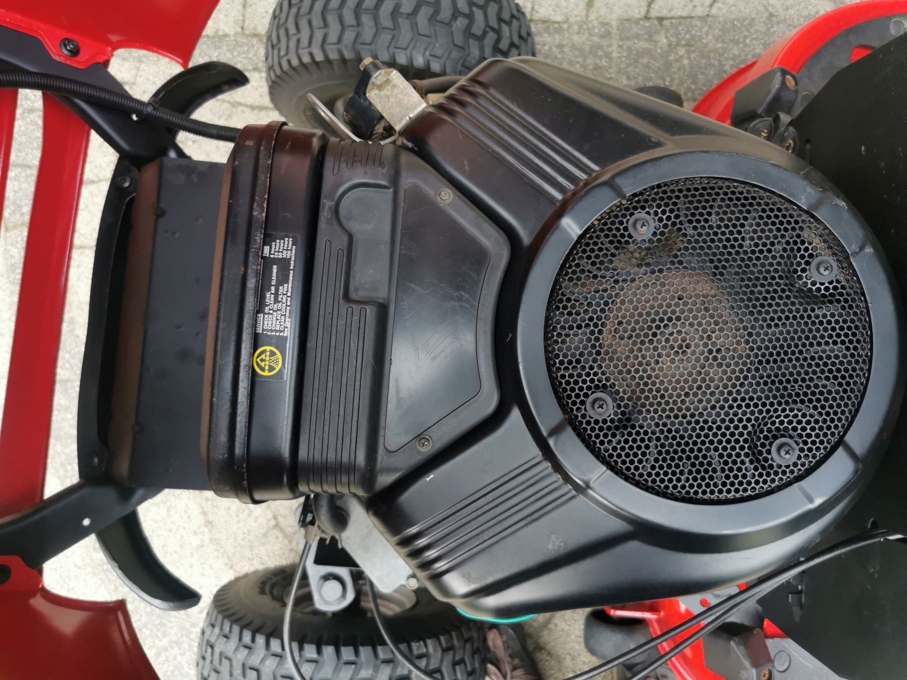 Massey Ferguson 20 HP Briggs 2 cyl Pompa Oleju Kosz Traktorek Kosiarka