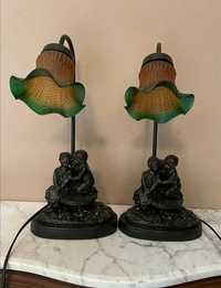 2 piękne lampki vintage