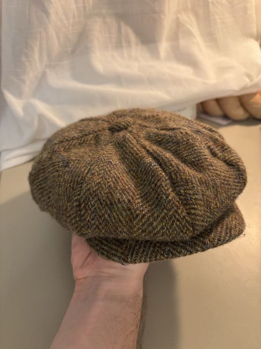 Elegancki kaszkiet Harris Tweed