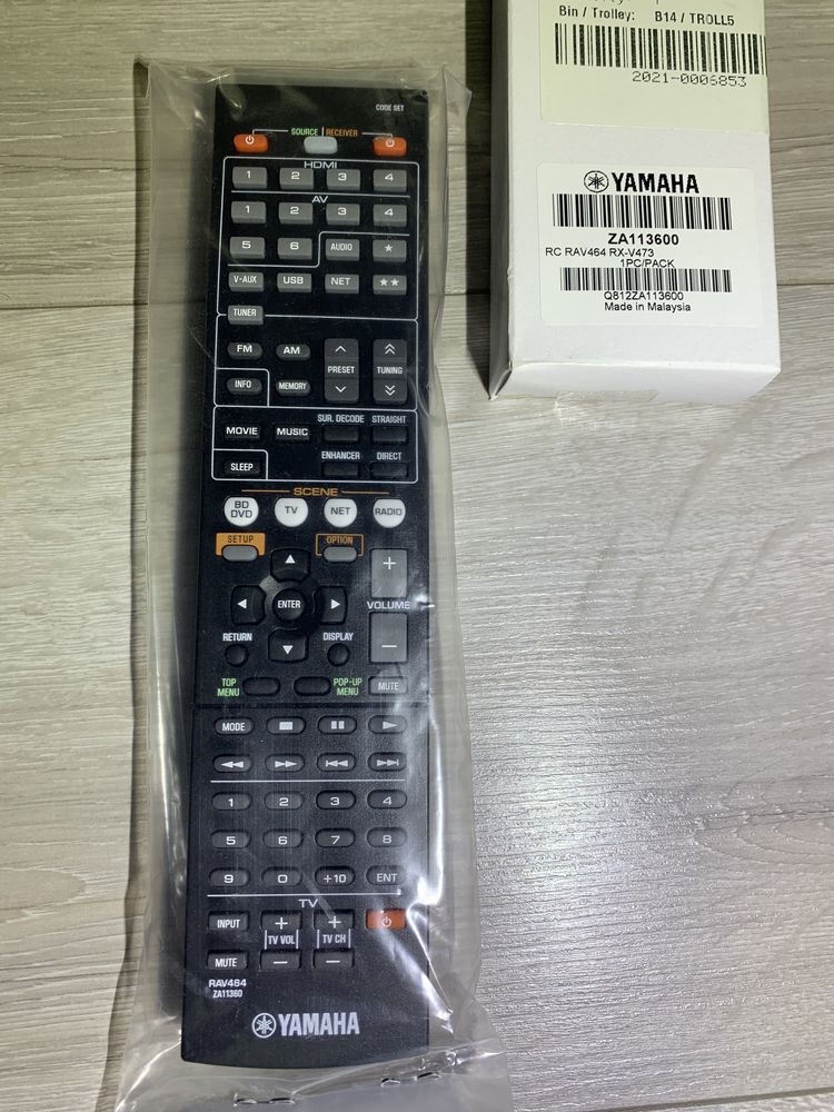 Pilot yamaha rav464 do kina rx-v473
