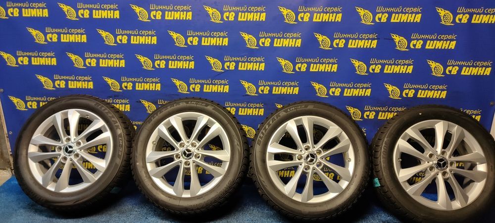 Диски 5x112 R17 Mercedes W205 Vito Viano W447 W639 з шинами 225/50R17