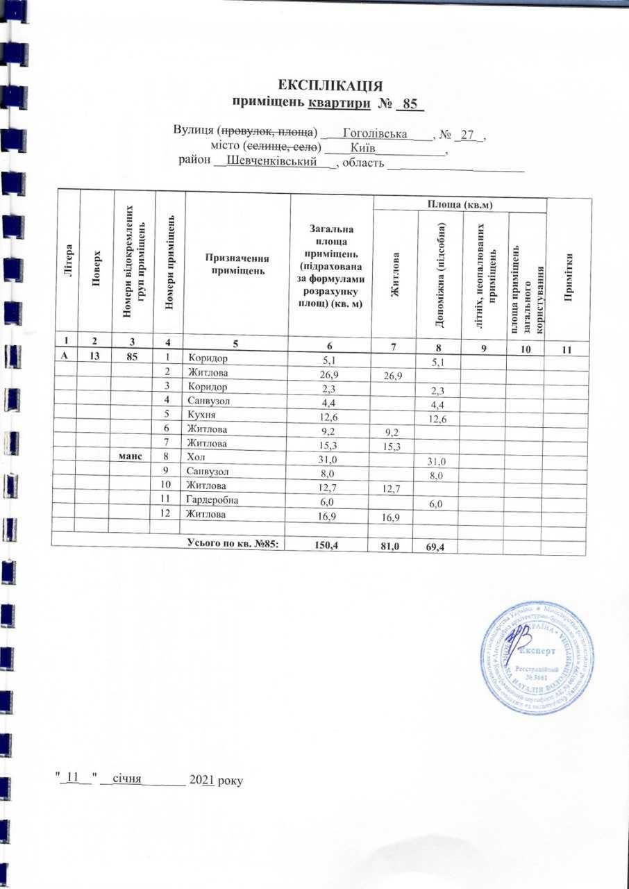 Квартира центр два поверхи