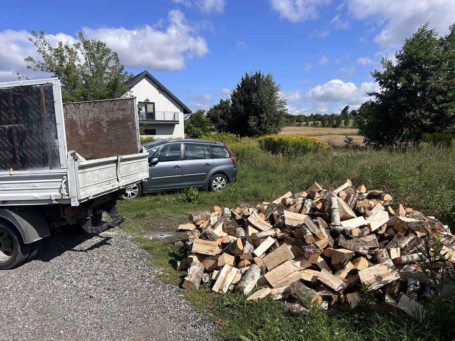 Drewno opalowe/kominkowe sezonowane z dostawą