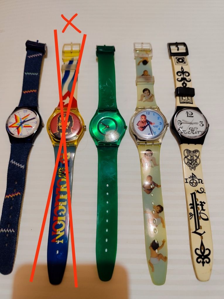 Coleção relógios Swatch