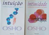 OSHO 2 livros com assinatura de posse