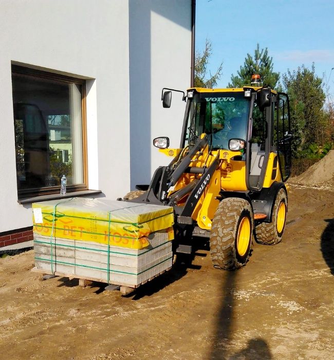 Usługi mini koparka koparka koparko ładowarka ladowarka transport lawe